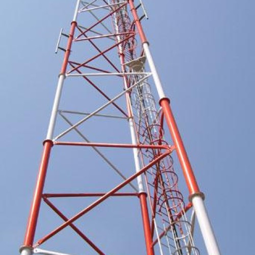 100m telecom steel tower